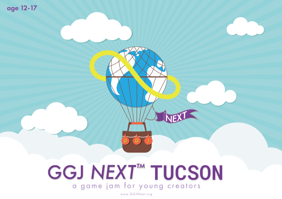 GGJ Next Tucson logo.